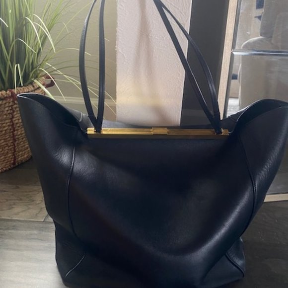 Celine Cabas Black Tote Purse - Picture 1 of 4